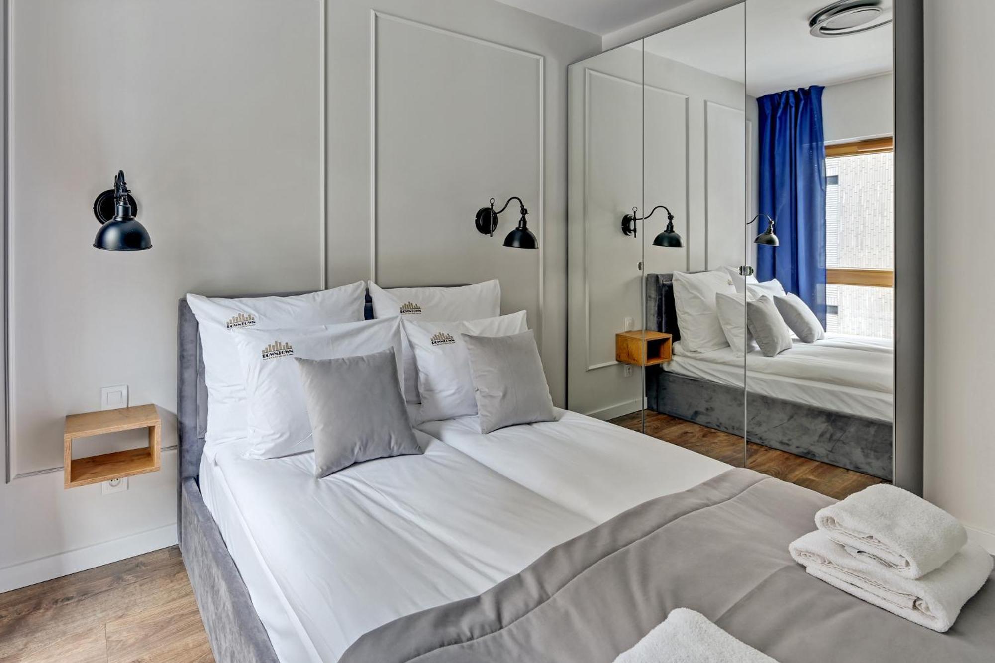 Nadmotlawie Riverside & Gym By Downtown Apartments Gdańsk Rum bild